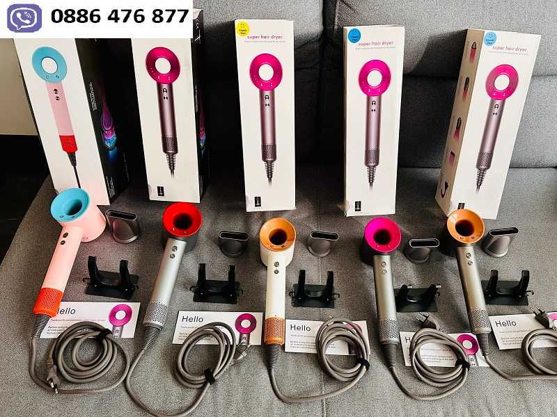 Сешоар Super Hair Dryer DS 5 в 1 Йонизация, 3 степени 1600W