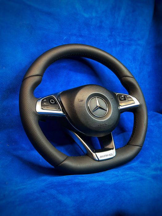 Volane Mercedes tapitare/inbracate in piele naturala audi-bmw-vw-seat
