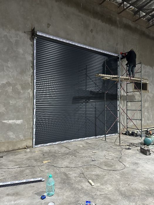 Рольставни ворота автоматический ва ручной, калинлиги 0,4 0,5 ва 0,7