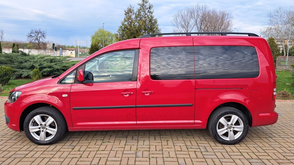 Vw Caddy Maxi 2.0 TDI 140 CP An 2014 cu uși pe spate!!!