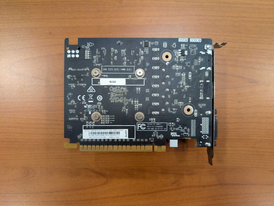 Placa Video Zotac GTX 1050 Ti 4GB 128Bit GDDR5
