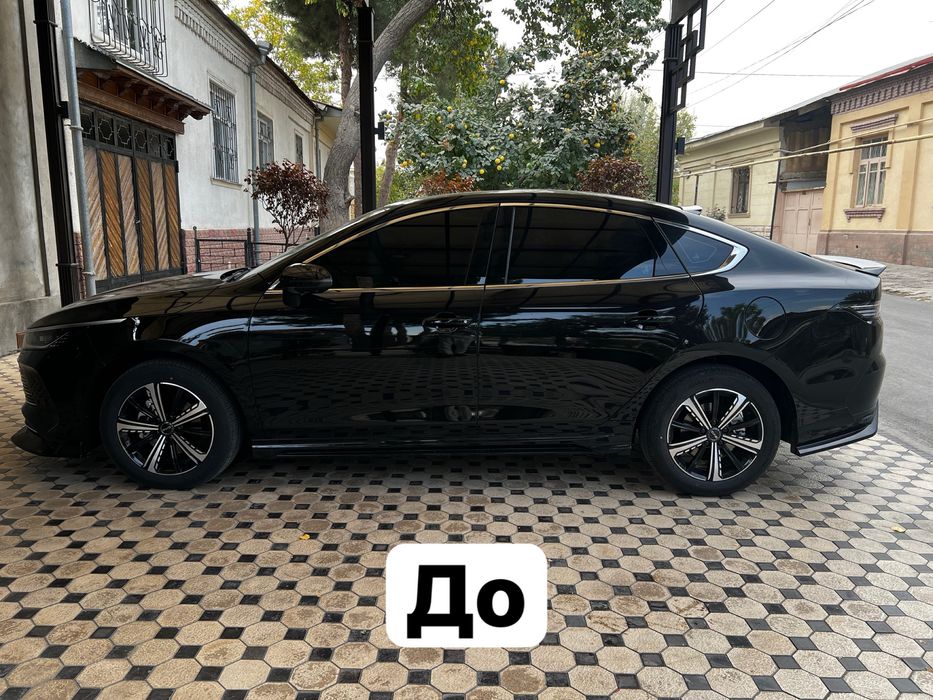 Черный наклейки на диски BYD CHAZOR