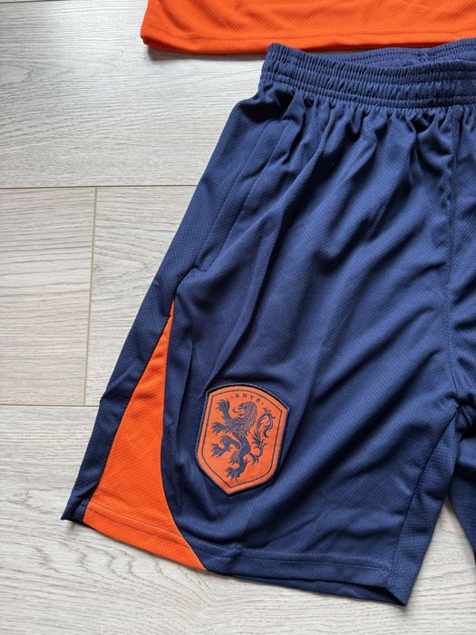 Echipament fotbal Olanda Nike portocaliu complet tricou + șort