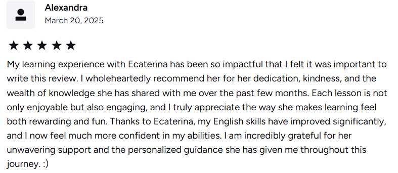 Profesor Engleza/ Rezerva ora online