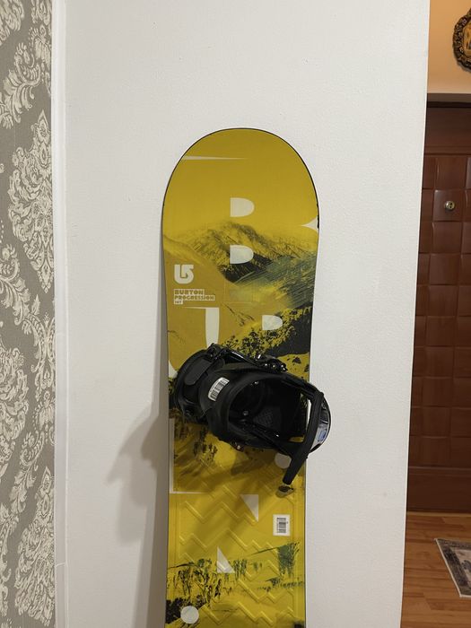Placa snowboard 147 cm burton cu legaturi burton