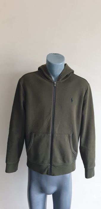 POLO Ralph Lauren Double Knit Full Zip Mens  M ОРИГИНАЛ! Мъжки Суичер