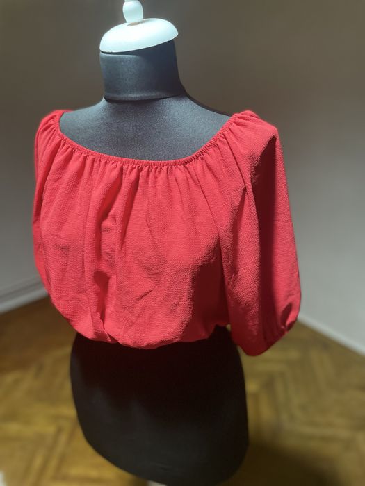 Bluza scurta rosie