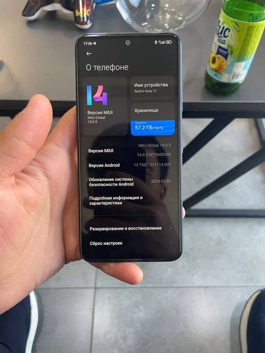 Readmi note 11 telefoni sotiladi
Idial holatda 1 qol ishlatilgan 
Karo