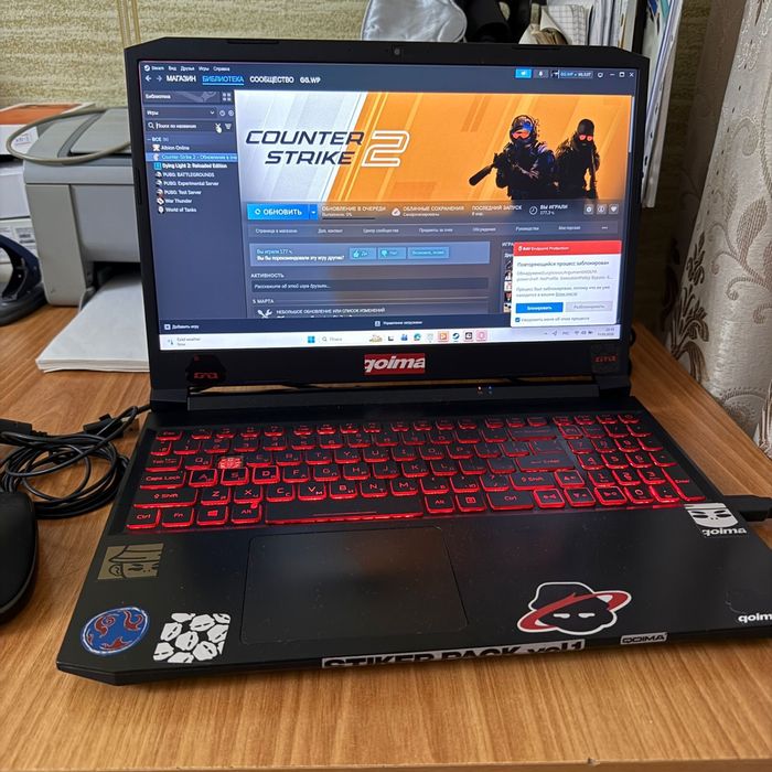Срочно продам игровой ноутбук Acer Nitro 5.