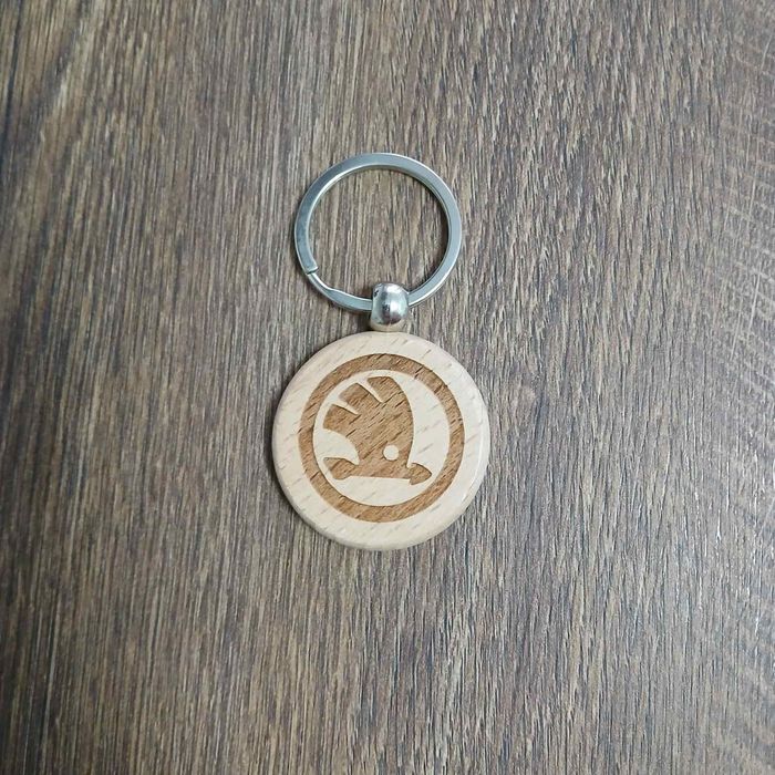 Дървен ключодържател