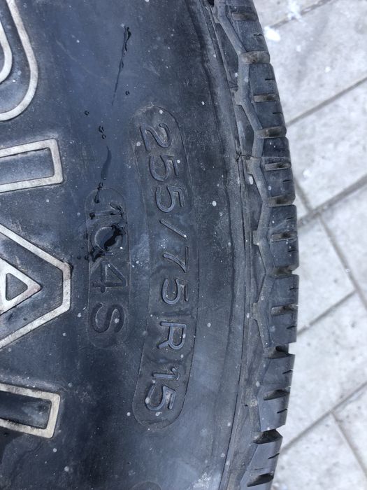 Запаска на Опель Фронтера R15