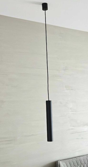 Lampa suspendata, Pendul LED negru (2 bucati)