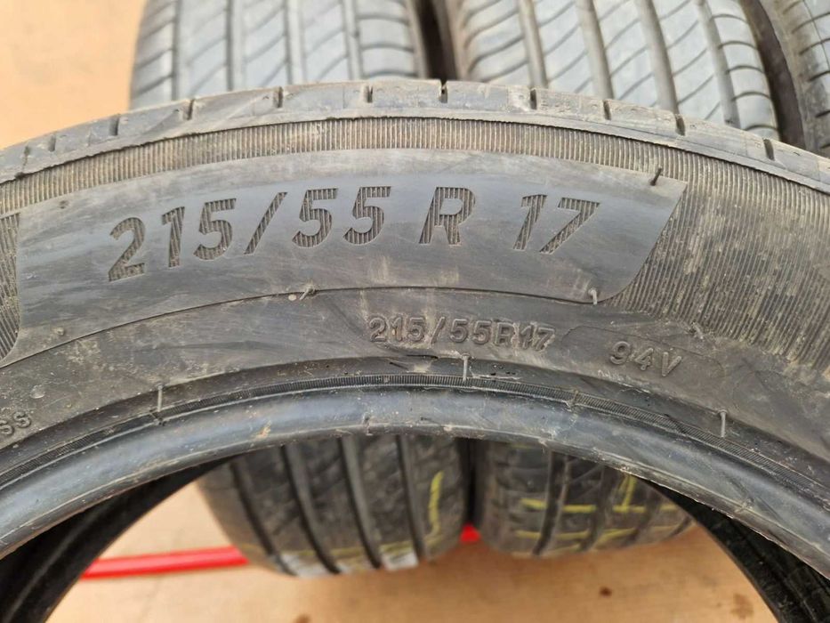 4 Michelin R17 215/55 Летни гуми  DOT4723