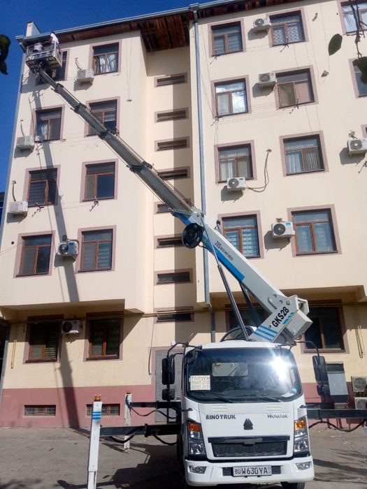 Avtovishka vishka xizmati 28m Услуги автовышка вышка вишка 28метр