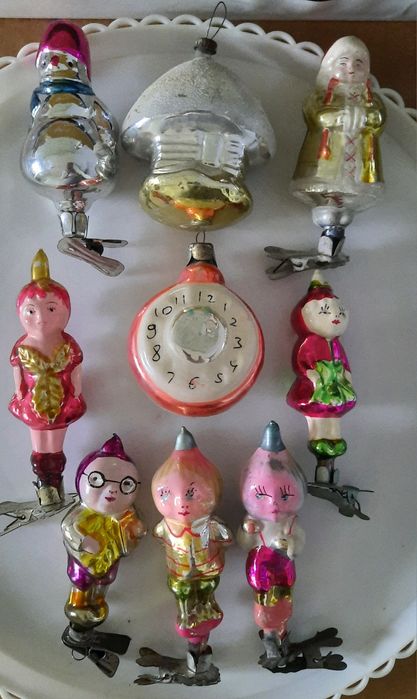 Советские ёлочные игрушки