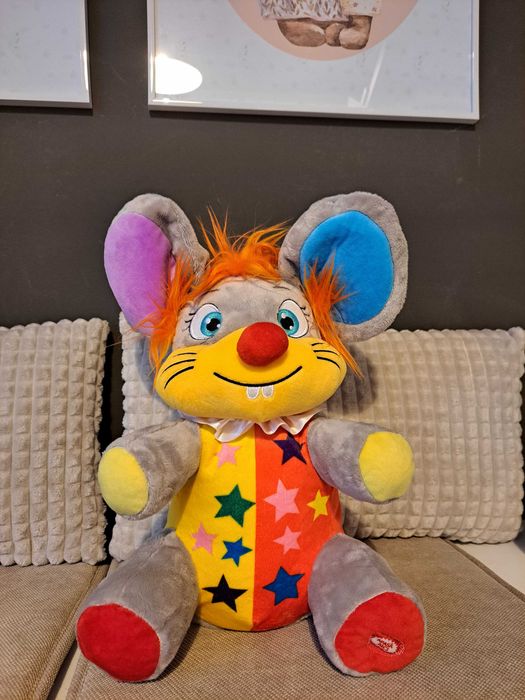 Jucarie din plus interactiva Noriel Pets - Tumby, soricelul de la circ