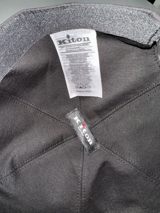 Șapcă Kiton, noua.