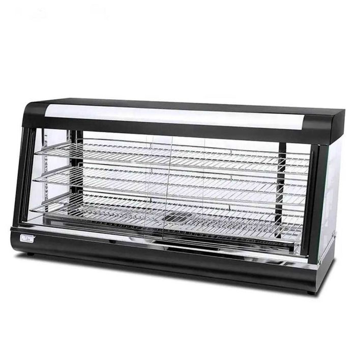 Vitrina electrica calda cu led simpla,dubla,tripla -TRANSPORT GRATUIT