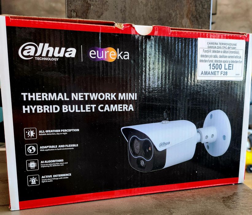 Amanet F28: Camera supraveghere Dahua DHI-TPC-BF1241 (L)