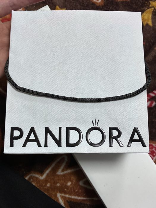 Кольцо ряд сердец Pandora