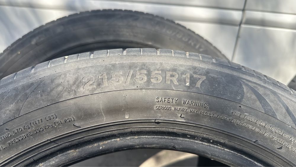 215/55/17 комплект