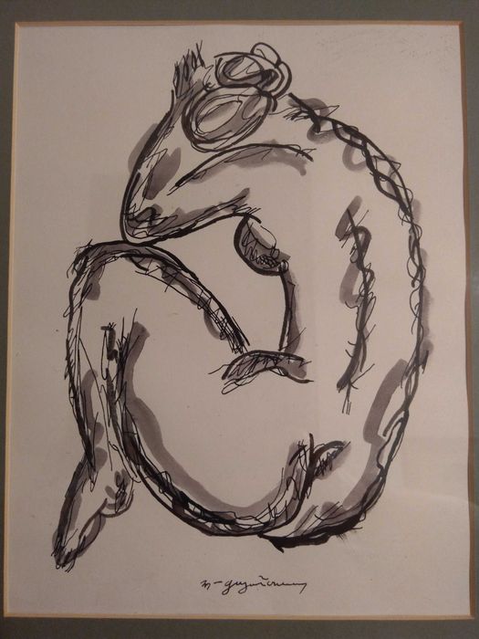 Tablou, Marcel Guguianu - Nud