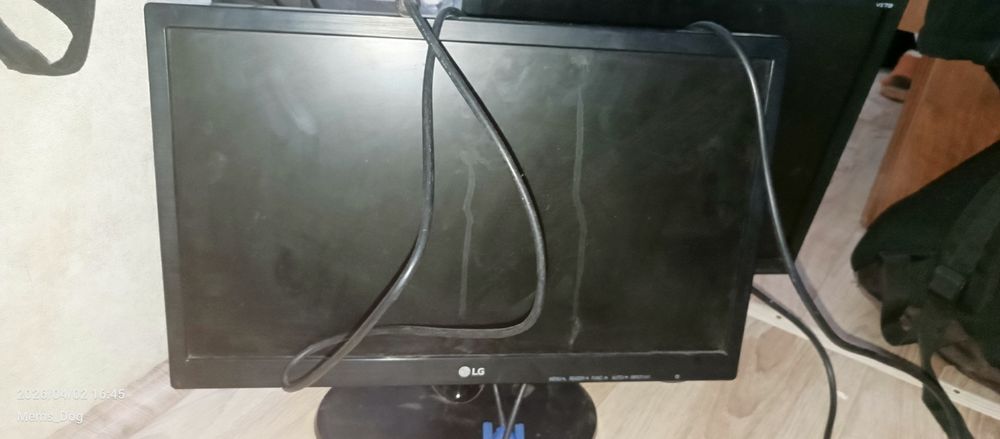 Монитор lg полностью рабочий