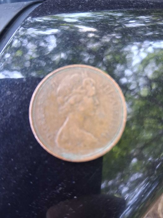 монета Англия 2 New Pence 1971г