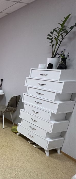 Тумба,комод белый