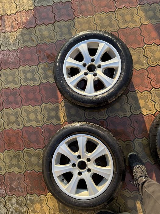 Vand jante BMW + cauciucuri vara 205/55/16