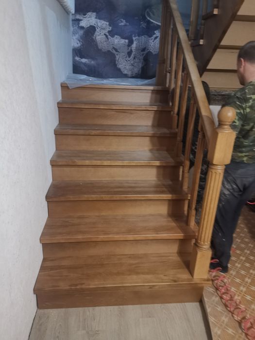 Изготовление деревянных лестниц