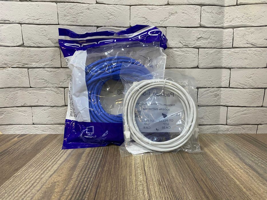 Кабель интернет (UTP) Патч корд от 25м и 40м