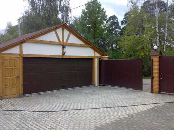 Гараж на участке фото Гараж на участке фото