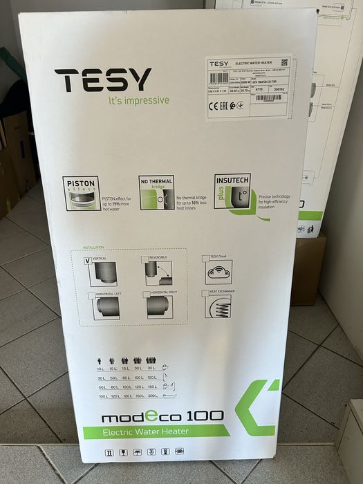 Бойлер TESY modeco 100 l