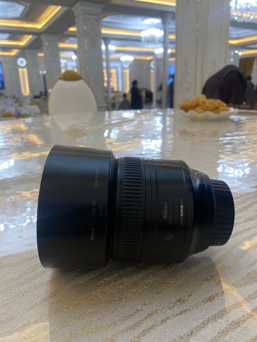 Объектив Nikon 85 1/8 диафрагма