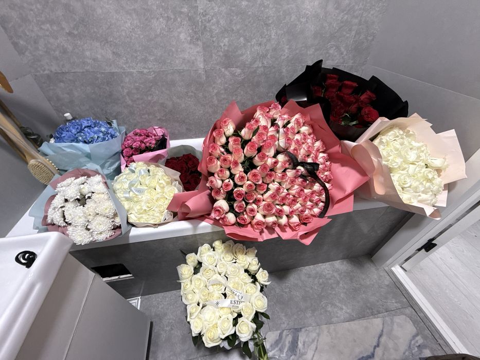 101 роза метровая 20.000