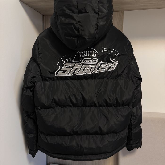 Trapstar Shooters Hooded Puffer Reflective Jacket Зимно Яке Палто