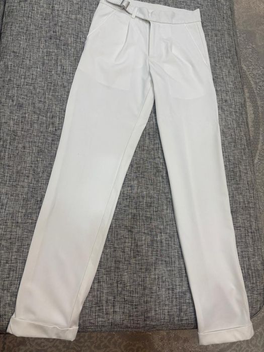 Белые брюки 28 размер