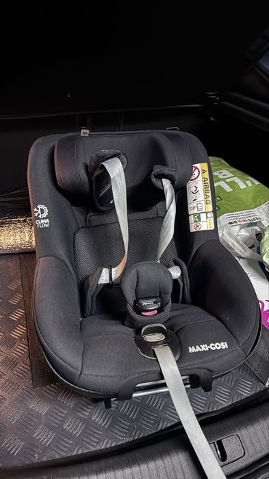 Scaun auto Pearl 360 Pro, 61-105 cm, Authentic Black, Maxi Cosi