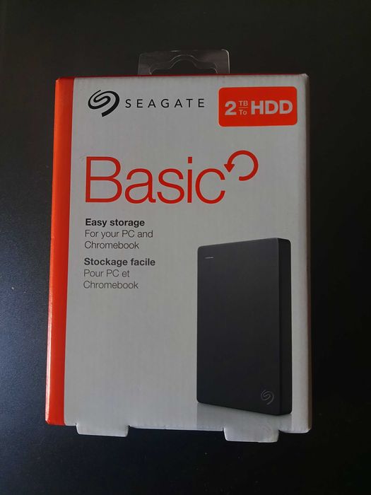 HDD външен харддиск Seagate Basic 2 терабайта