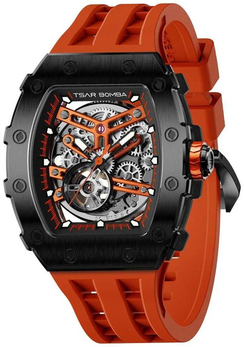 Нов часовник TSAR BOMBA Tropic Pulse Automatic JYTB8208ORA - гаранция