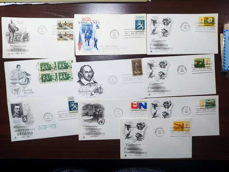 Конверты спецгашения и картмаксимумы