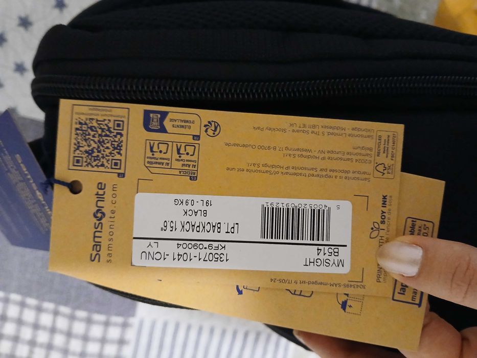 Rucasc Samsonite Mysight B514 nou nefolosit