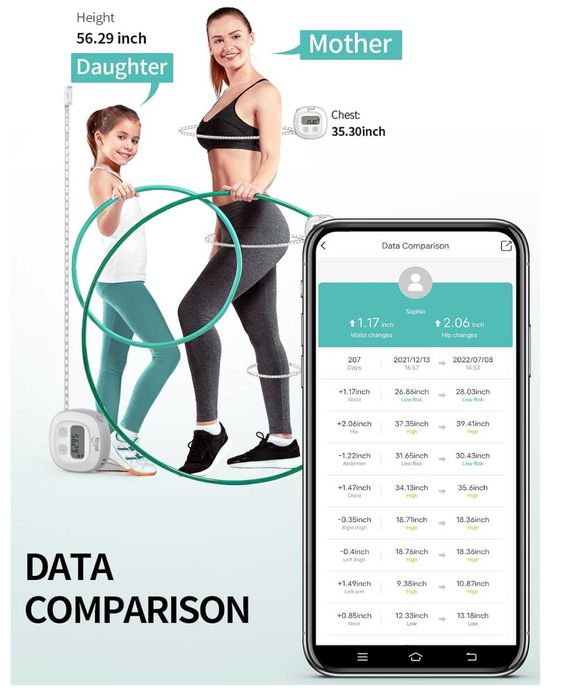Smart Body Measuring Tape- Слим Пал