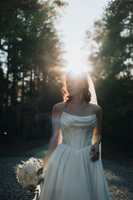 Булчинска рокля Gianna Ivory цвят