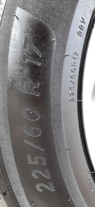 Летни гуми 225/60/17 MICHELIN употребявани