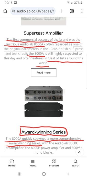 Audiolab 8000 -Award Winning - premiat, plus BONUS