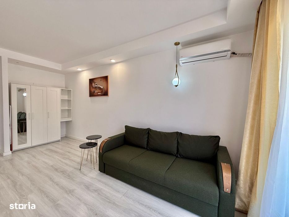 COSMOPOLIS - Apartament Tip studio cu 49 mp gradina,complet mobilat