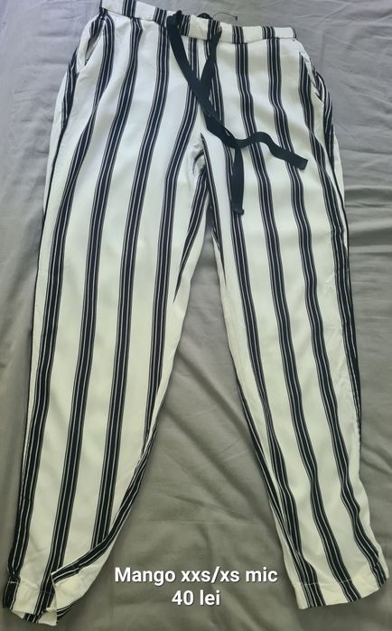 Pantaloni superbi Mango xxs/xs mic