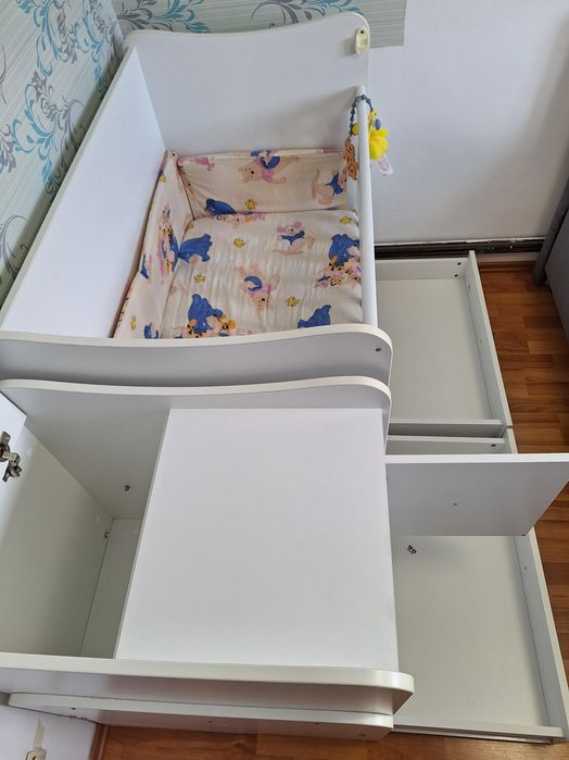 Pătuț transformabil Lorelli Combo 72x172